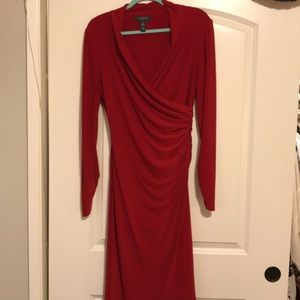 Ralph Lauren red dress